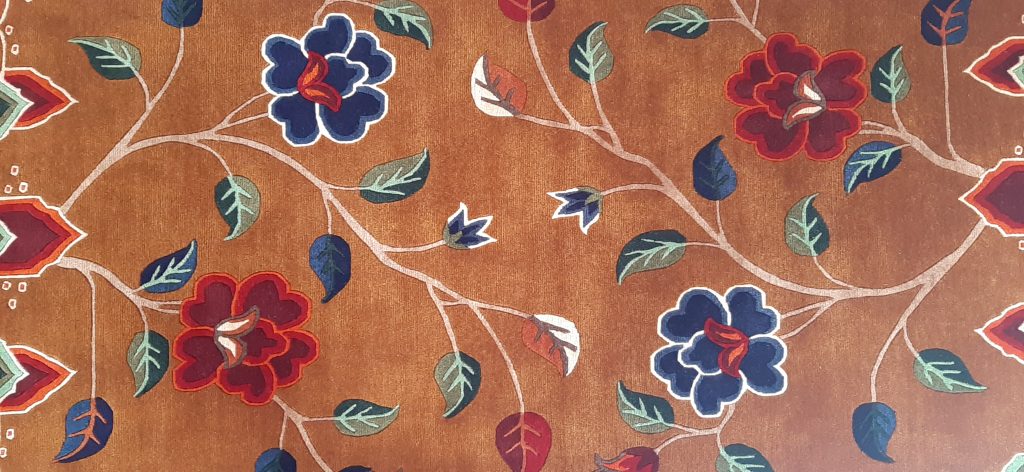 Tibetan Carpet Flower Rug spiritual gift